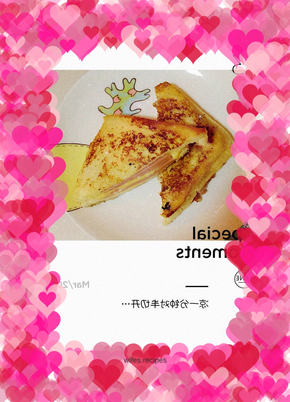 Custard Toast [Easy to make, ready in ten minutes. 】