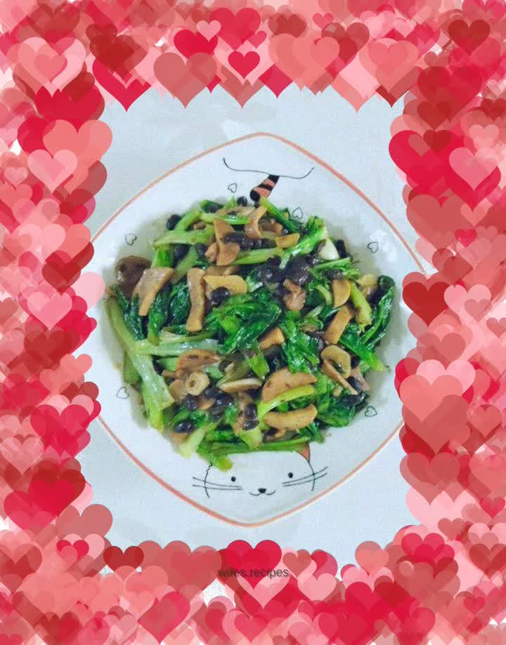 Braised fermented soybeans and wheat vegetables