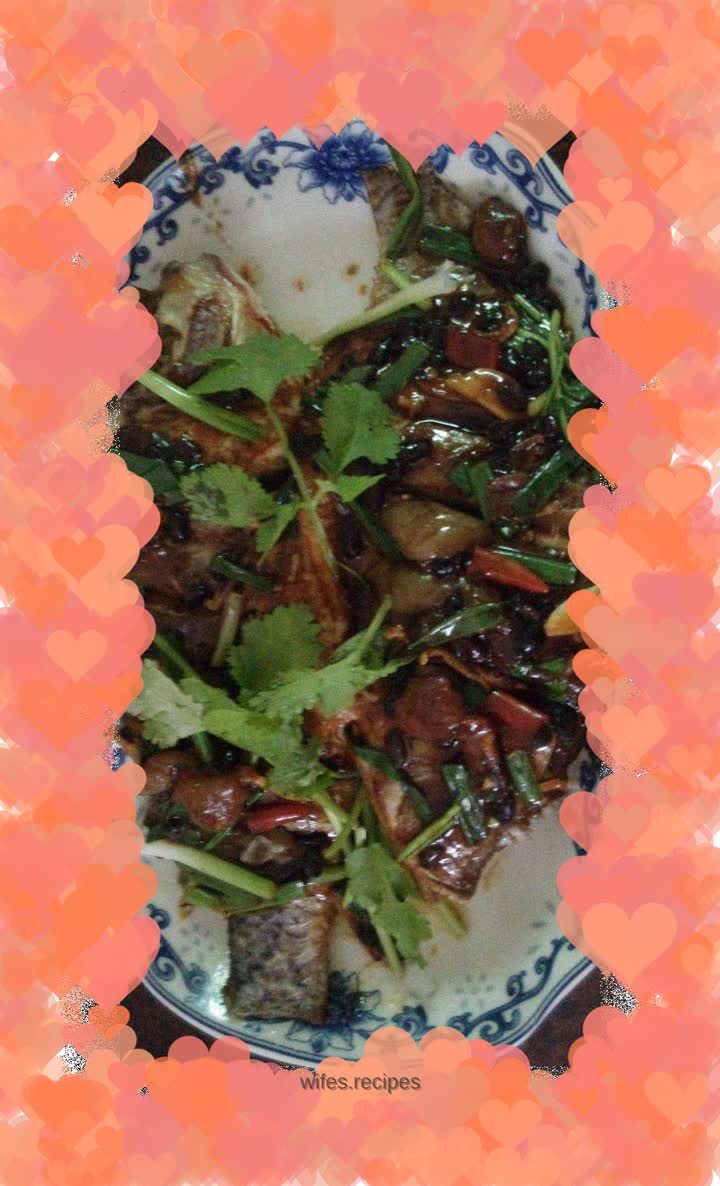 Sour plum fish with soy sauce