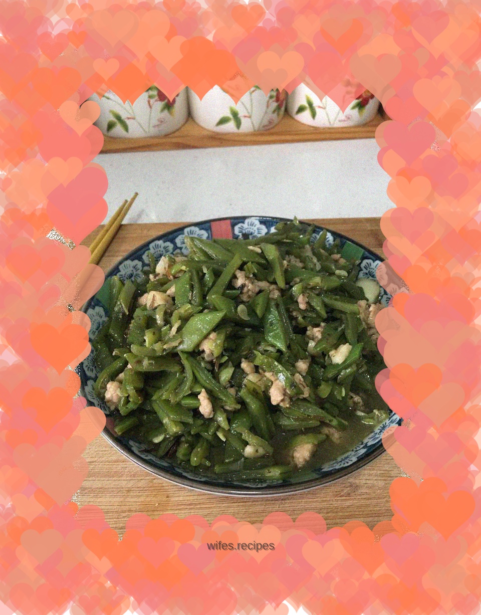 Minced Pork and Beans