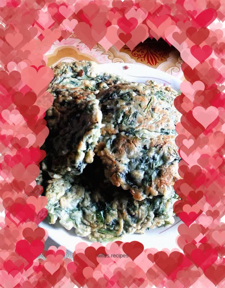 Fried Egg Mint Pancake