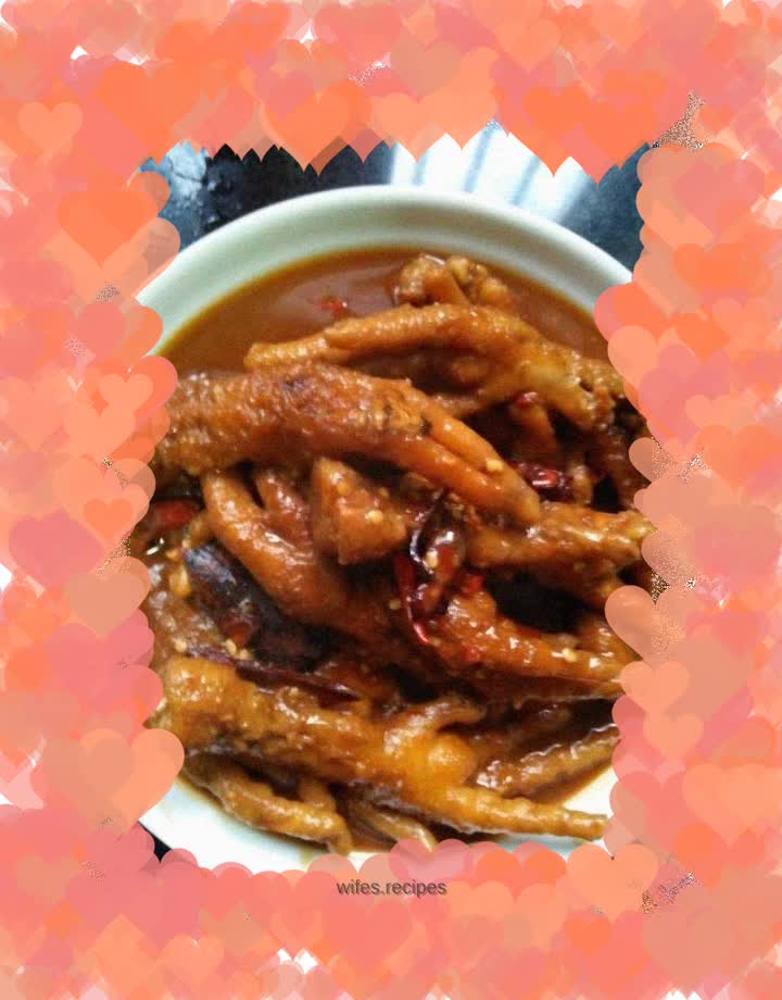 Spicy Tiger Skin Chicken Feet