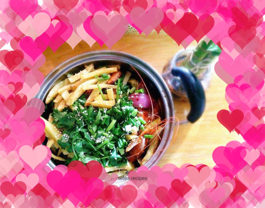 Hot pot spicy shrimp