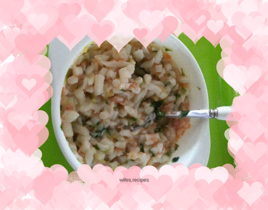 Baby food supplement - fried udon noodles