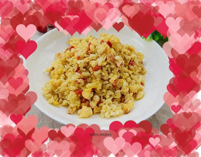 Wild Rice Scrambled Eggs