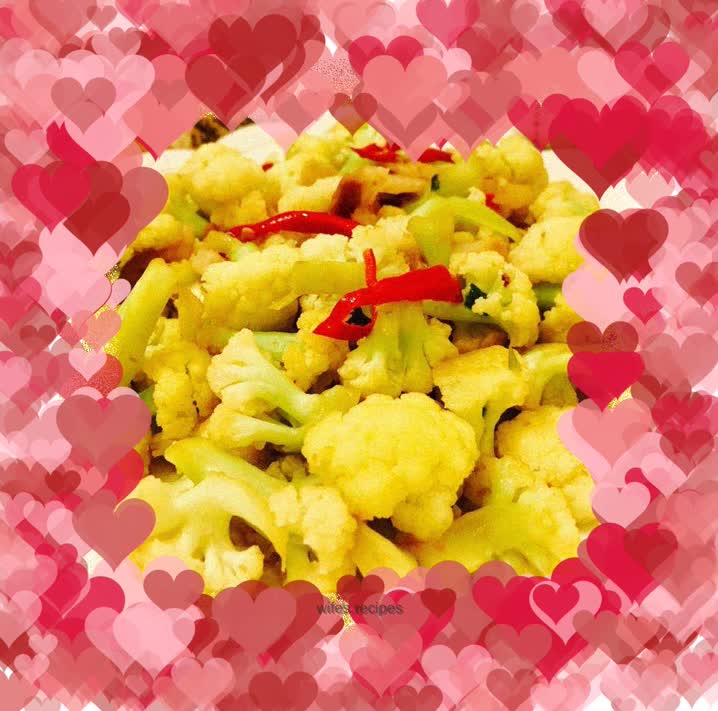 Kuaishou Lazy Meal: Stir-fried Cauliflower