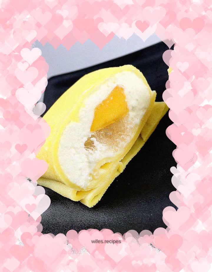 Mango Bird's Nest Pancake