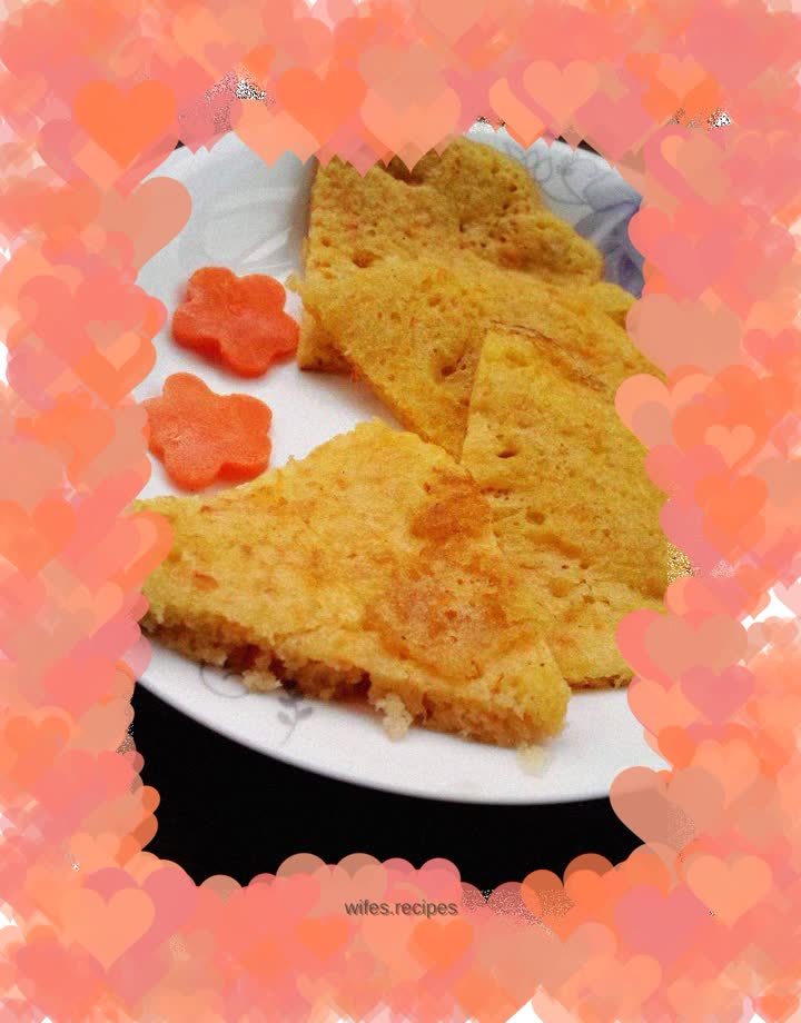 Cornmeal Carrot Pancakes