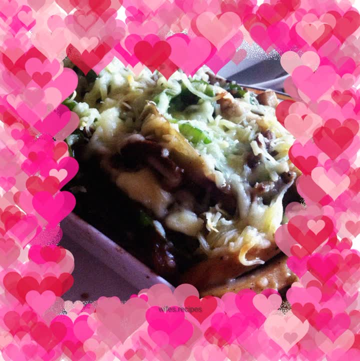 Black pepper beef fillet baked rice