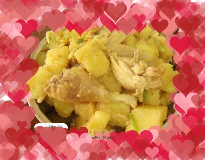 [Produced by Wool Rabbit. 】Potato stewed chicken