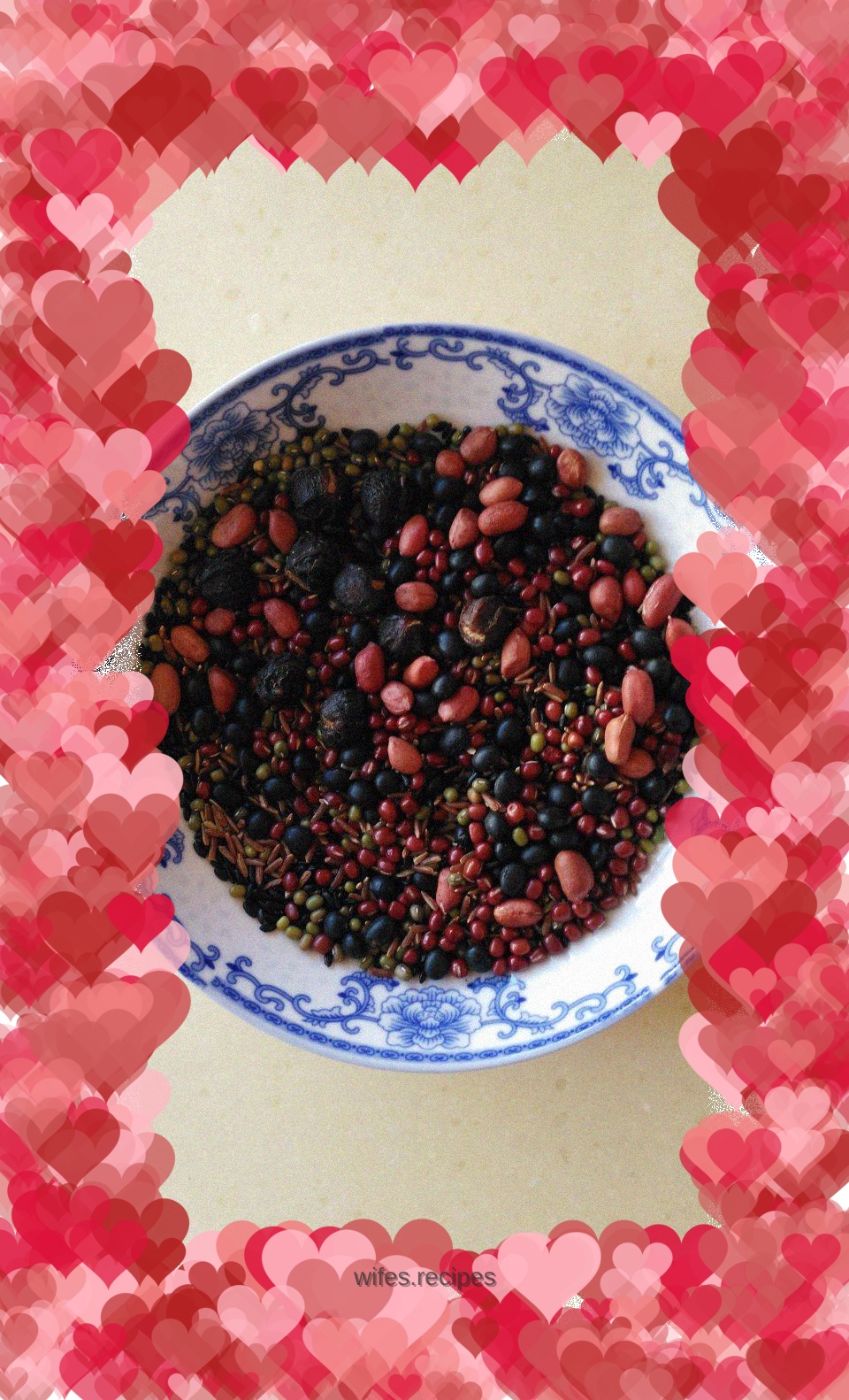 Various grain porridge