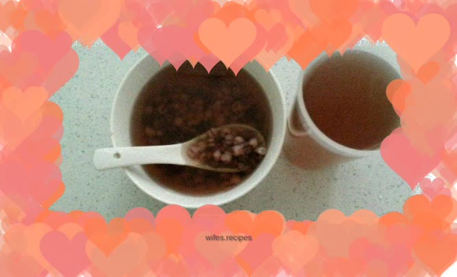 Barley and red bean soup