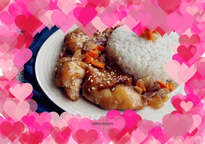 Grilled Chicken Leg Rice