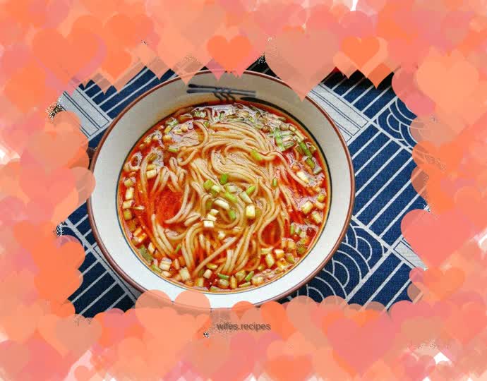 Hot and sour noodles