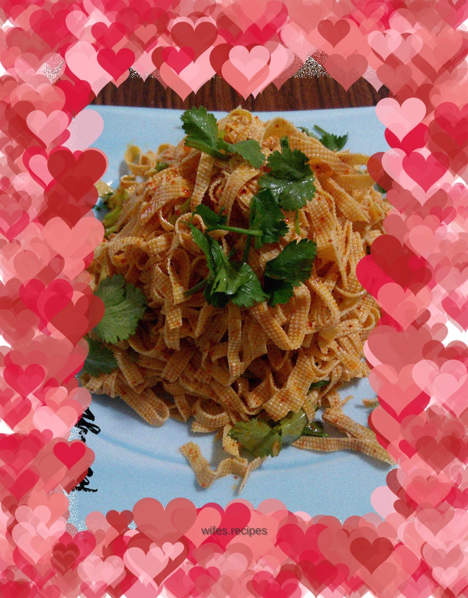 Mixed dry tofu shreds