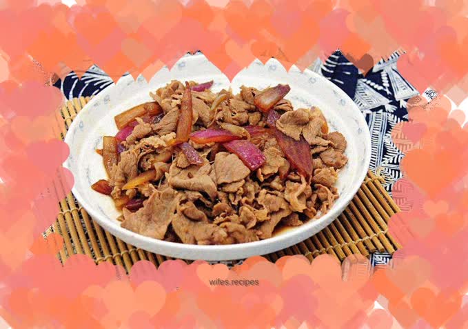 Japanese style fried beef