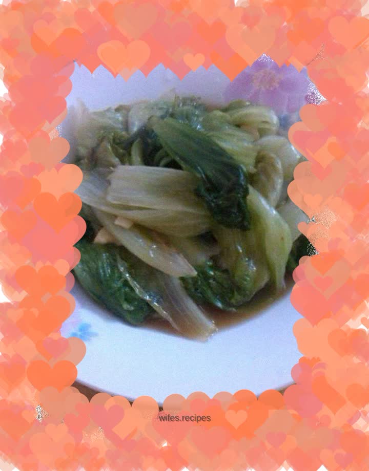 Oyster Sauce Lettuce
