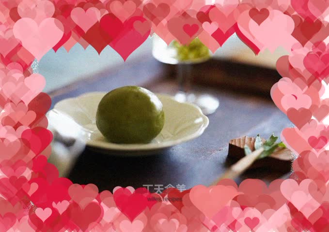 Mugwort Qianqian kneaded green dough｜Vegetarian