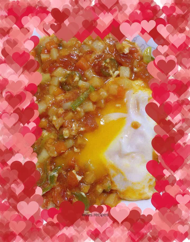 Lazy person style meal——Hell eggs