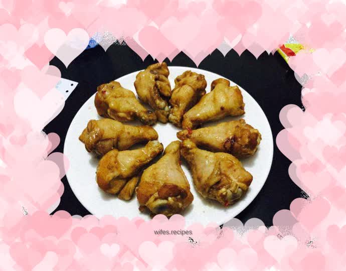 Grilled chicken wings