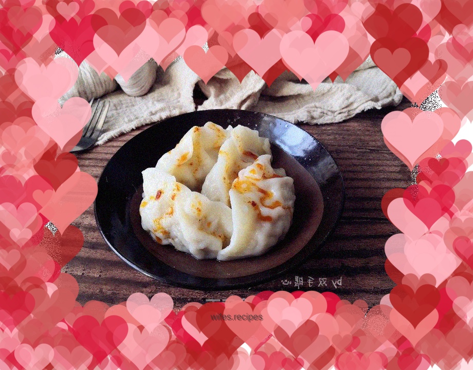 Lotus root and pork dumplings