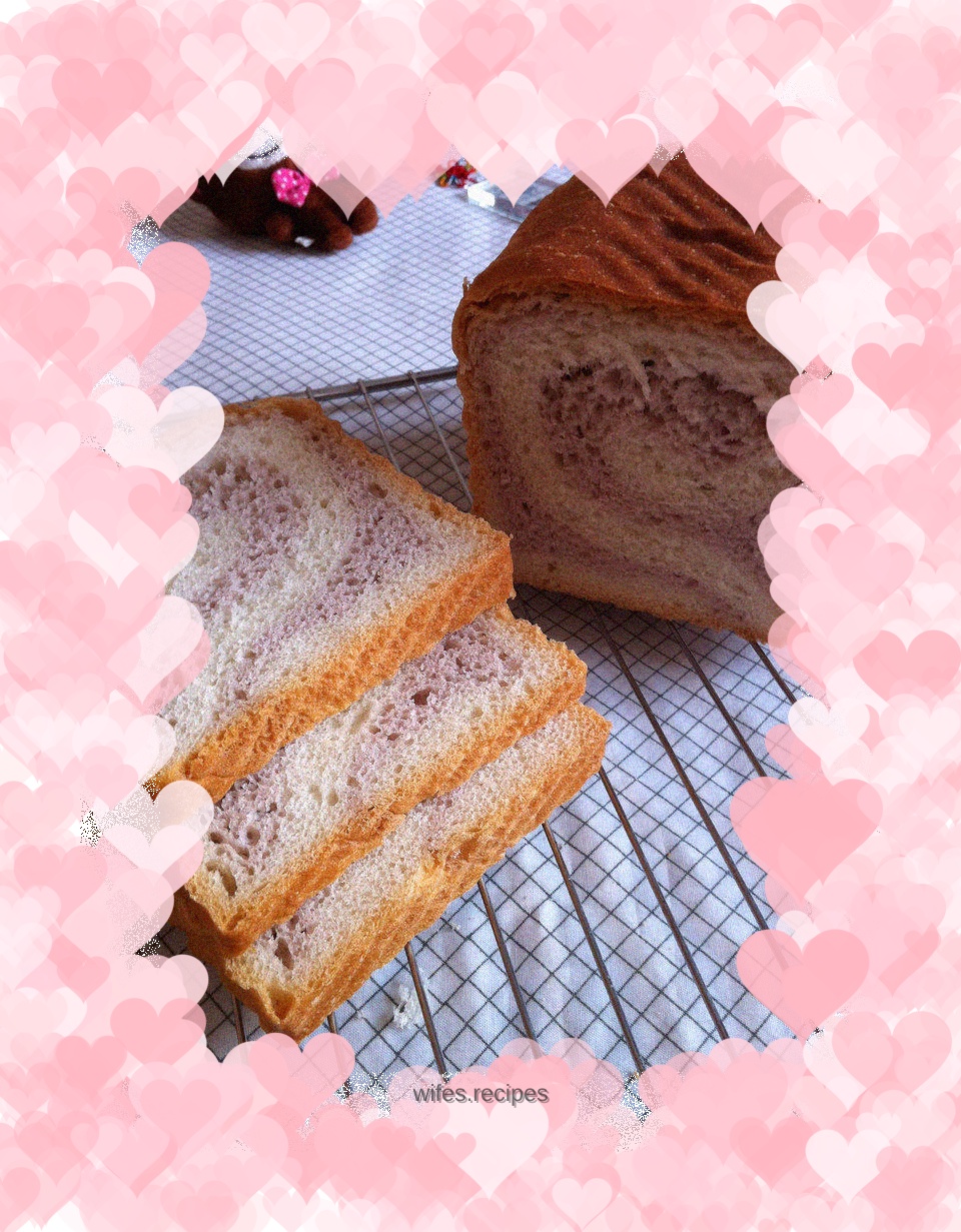 Purple Cabbage Two-Color Toast