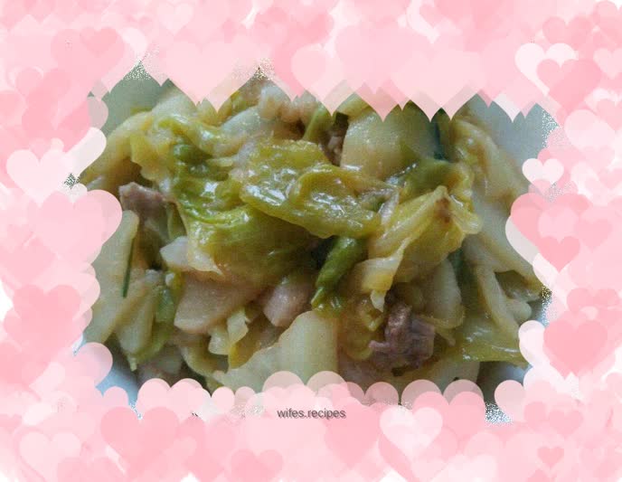 Pork Belly, Kohlrabi and Potato Stew