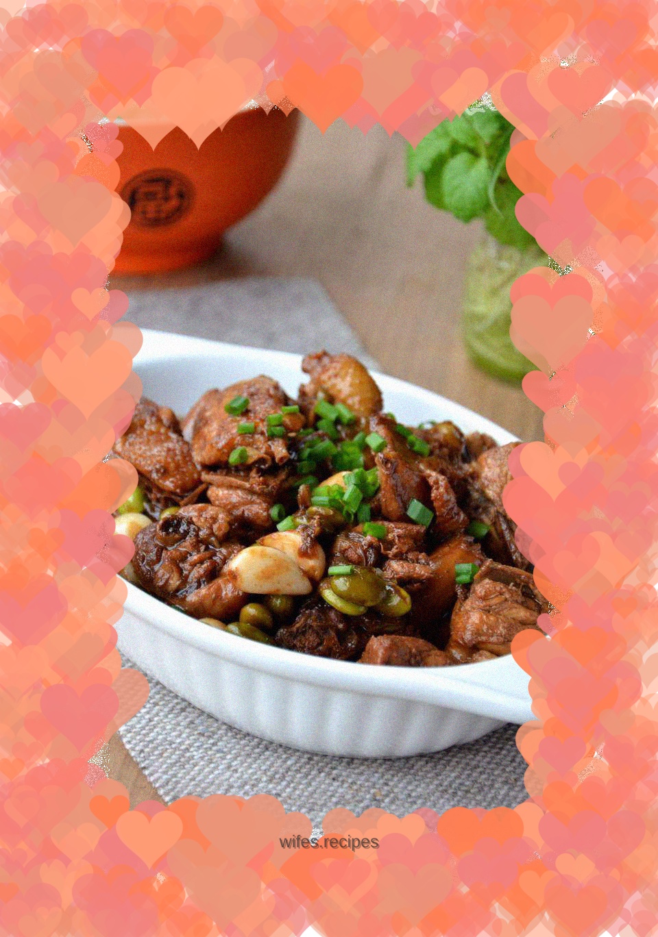 Chicken and roasted edamame