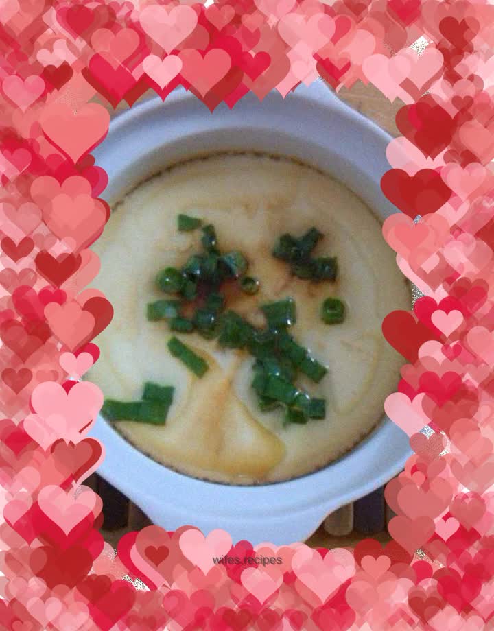 Steamed eggs