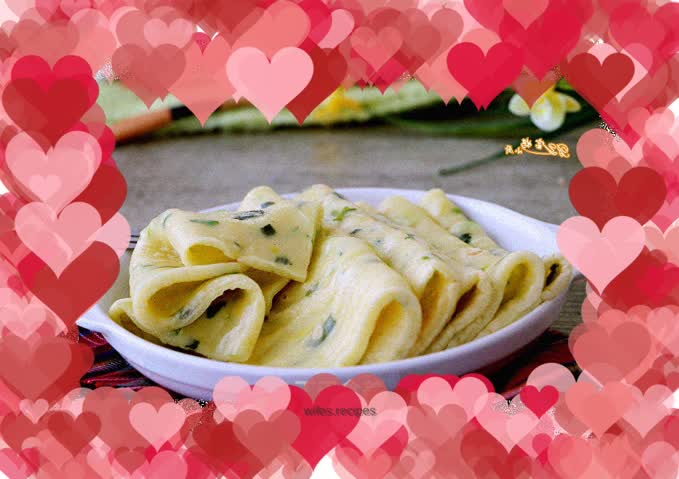 Andrographis Pancake with Egg Pancake