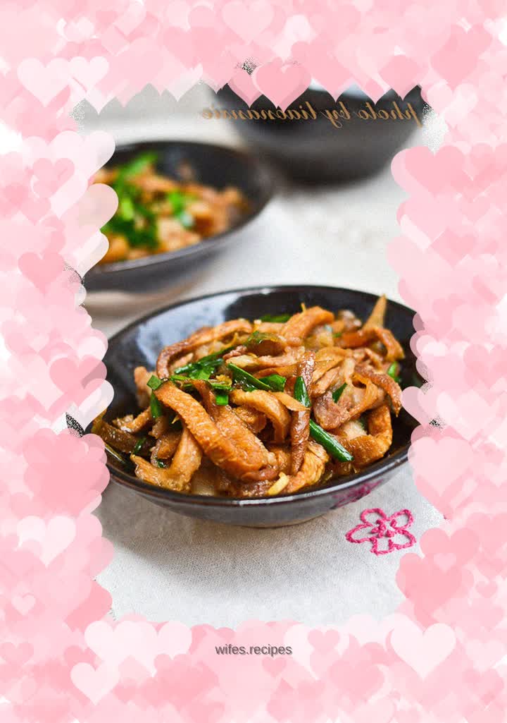 Pork belly and dried radish