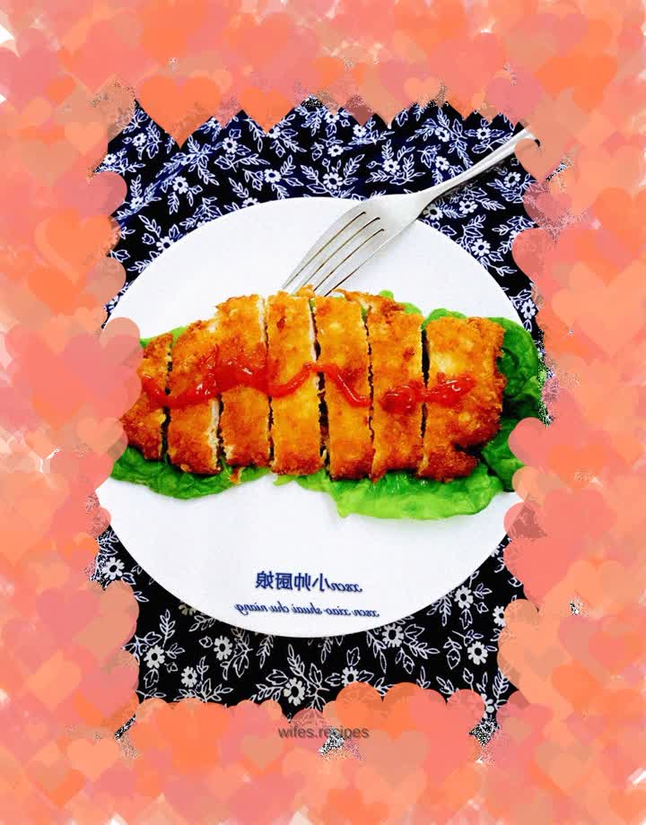 Fried chicken steak