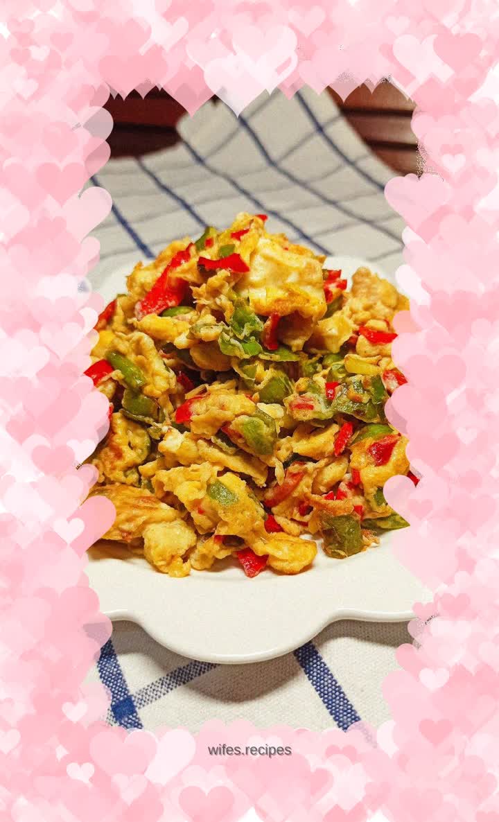 Chili scrambled eggs