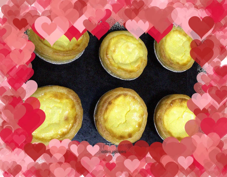 Whole egg baked egg tart