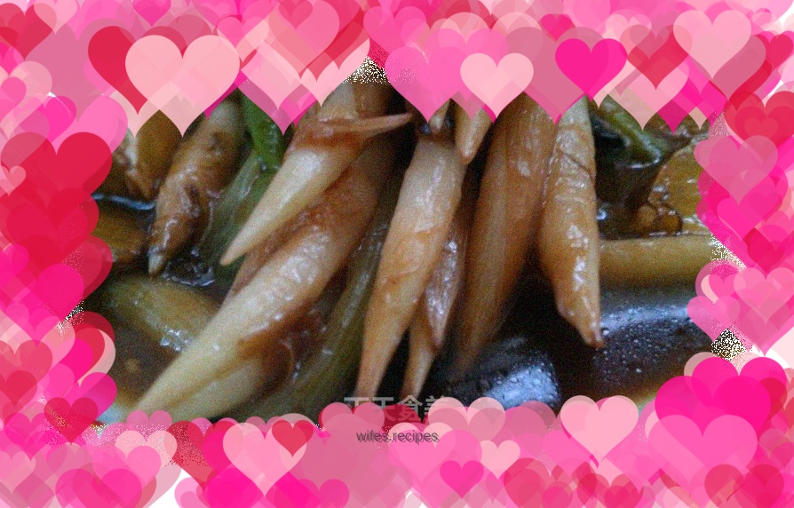 Braised grass sprouts