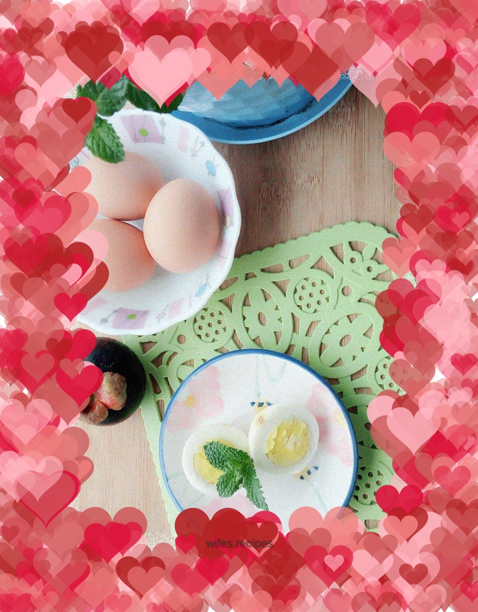 boiled eggs