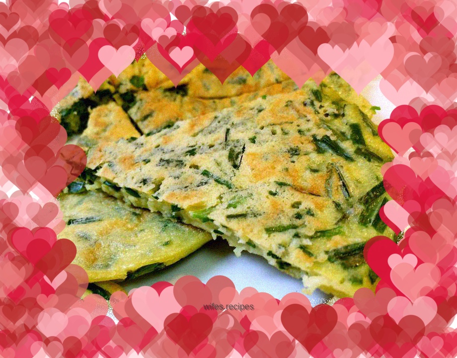 [Lesson 1 of learning how to cook from scratch] Chive egg pancake