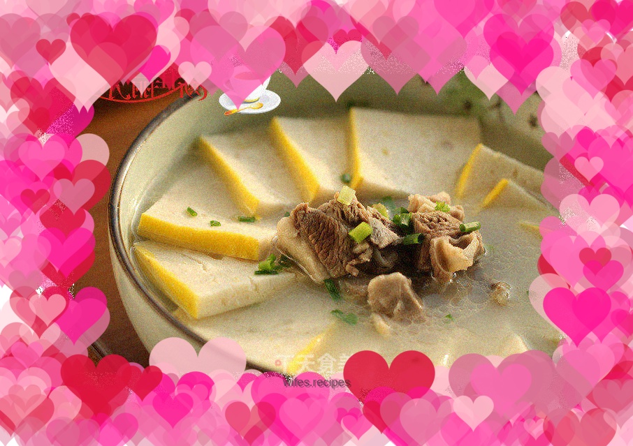 【Hubei】Lamb chops and fish cake soup