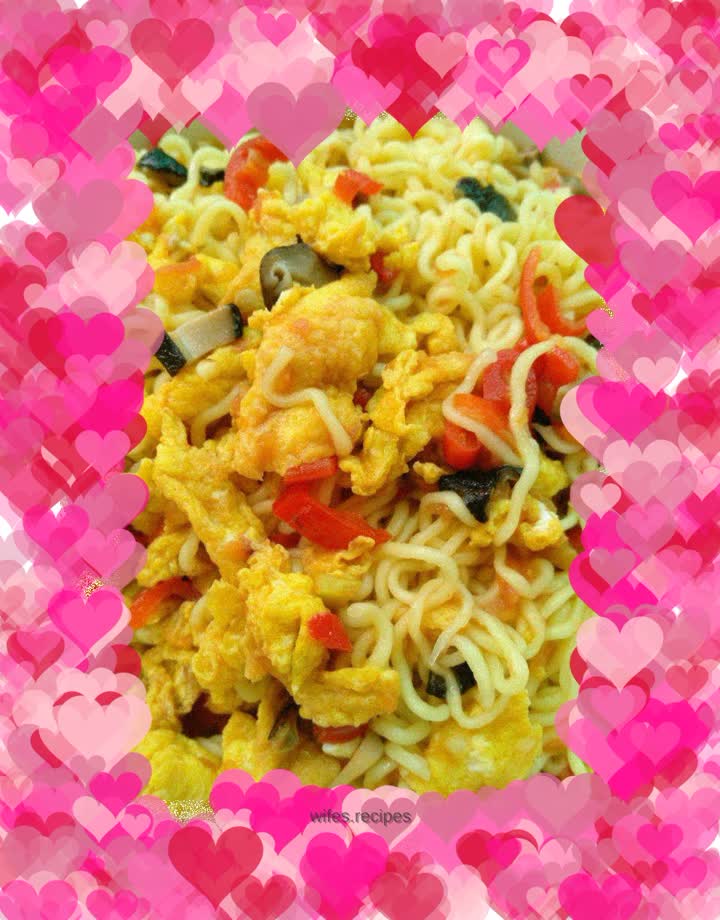 Fried instant noodles