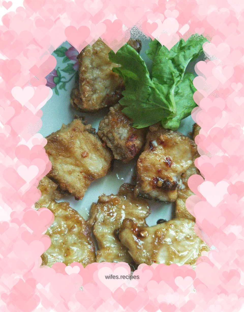 Pan-fried fish fillet