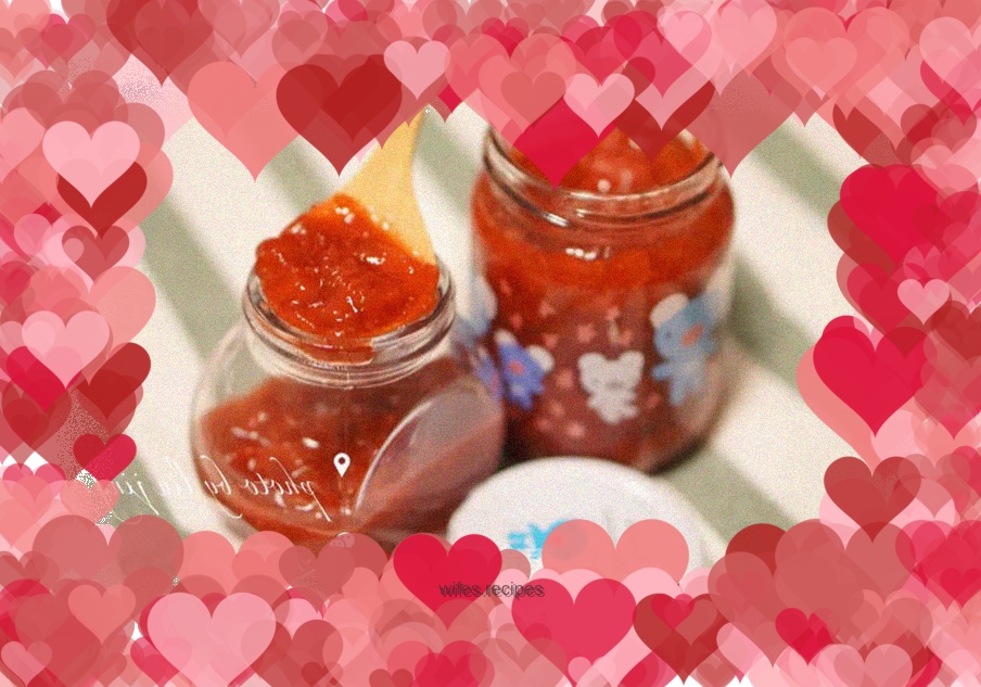 Simple and delicious strawberry jam