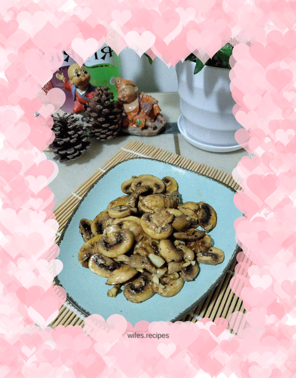 Black pepper mushroom
