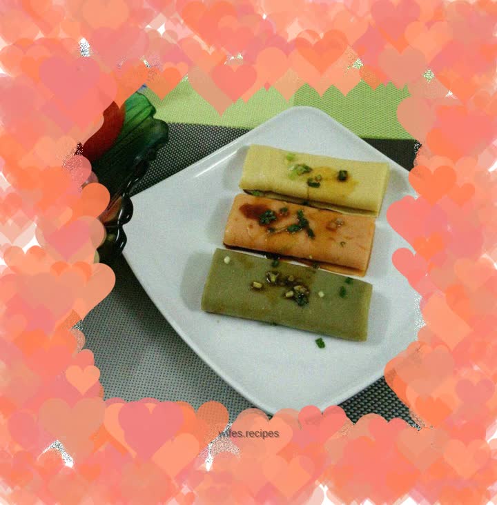 Creative rice rolls