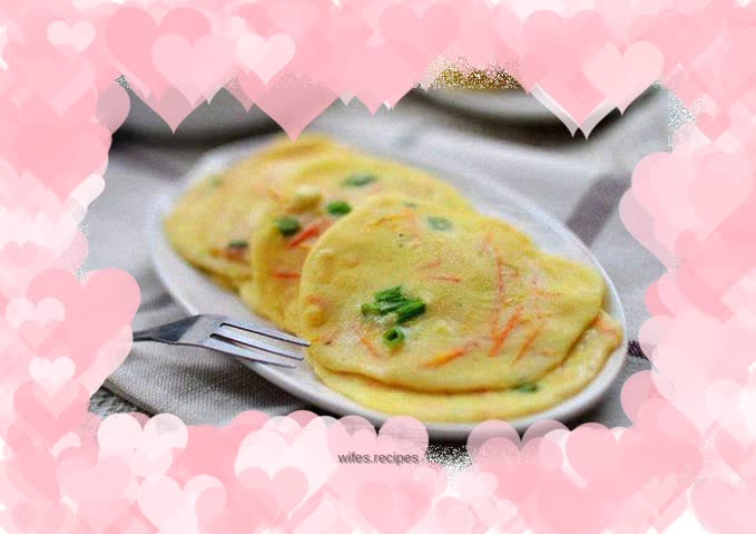 【Bean dregs and chives pancake】