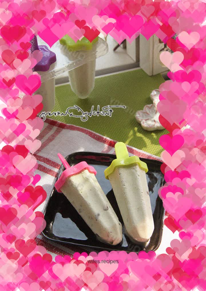【Red Bean Matcha Star Popsicle】