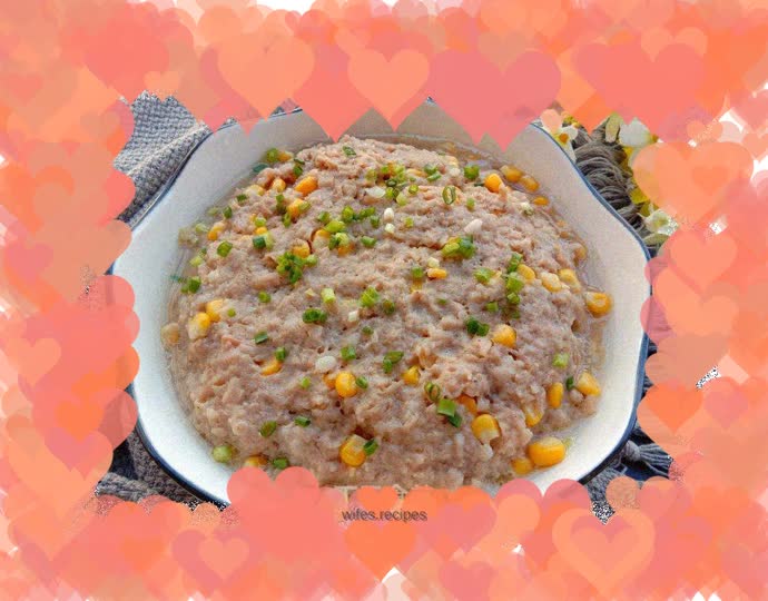 Steamed Pork Cake with Lotus Root