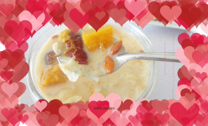 Beauty Pumpkin Tremella Soup