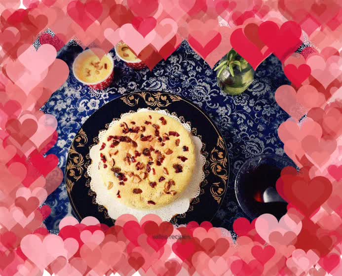 Oil-free corn yogurt cake ~ Eat whole grains carefully ~ Soft cake with dried red dates and raisins