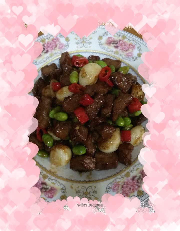 Garlic cumin meat cubes