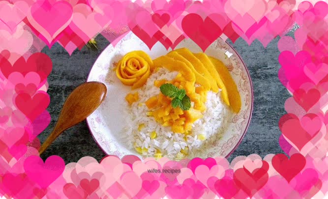 Coconut Mango Corn Rice